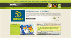Desktop Screenshot of mivas.be